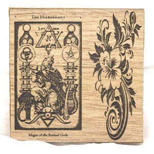 Coasters - Tarot Hermetic The Hierophant